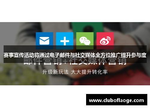 赛事宣传活动将通过电子邮件与社交媒体全方位推广提升参与度 赛事宣传活动将通过电子邮件与社交媒体全方位推广提升参与度