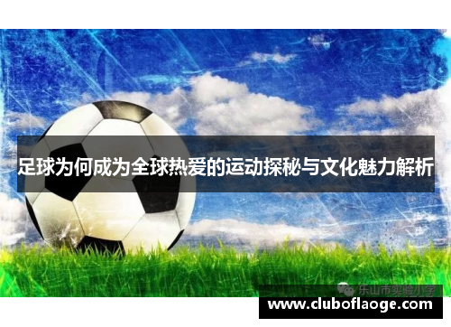 足球为何成为全球热爱的运动探秘与文化魅力解析 足球为何成为全球热爱的运动探秘与文化魅力解析